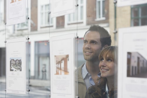 créer une affiche vitrine agence immobilière